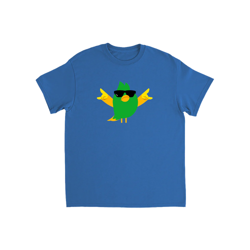 Camiseta para niños de pájaro rockero de Dodo Re Mi