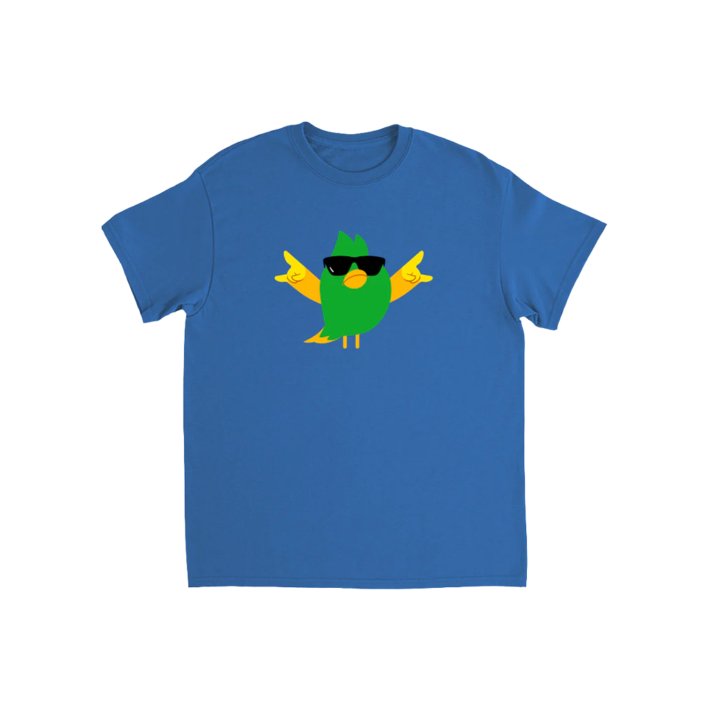 Camiseta para niños de pájaro rockero de Dodo Re Mi