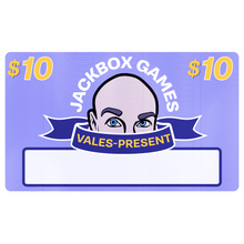 Jackbox Games Gift Card - $10 USD