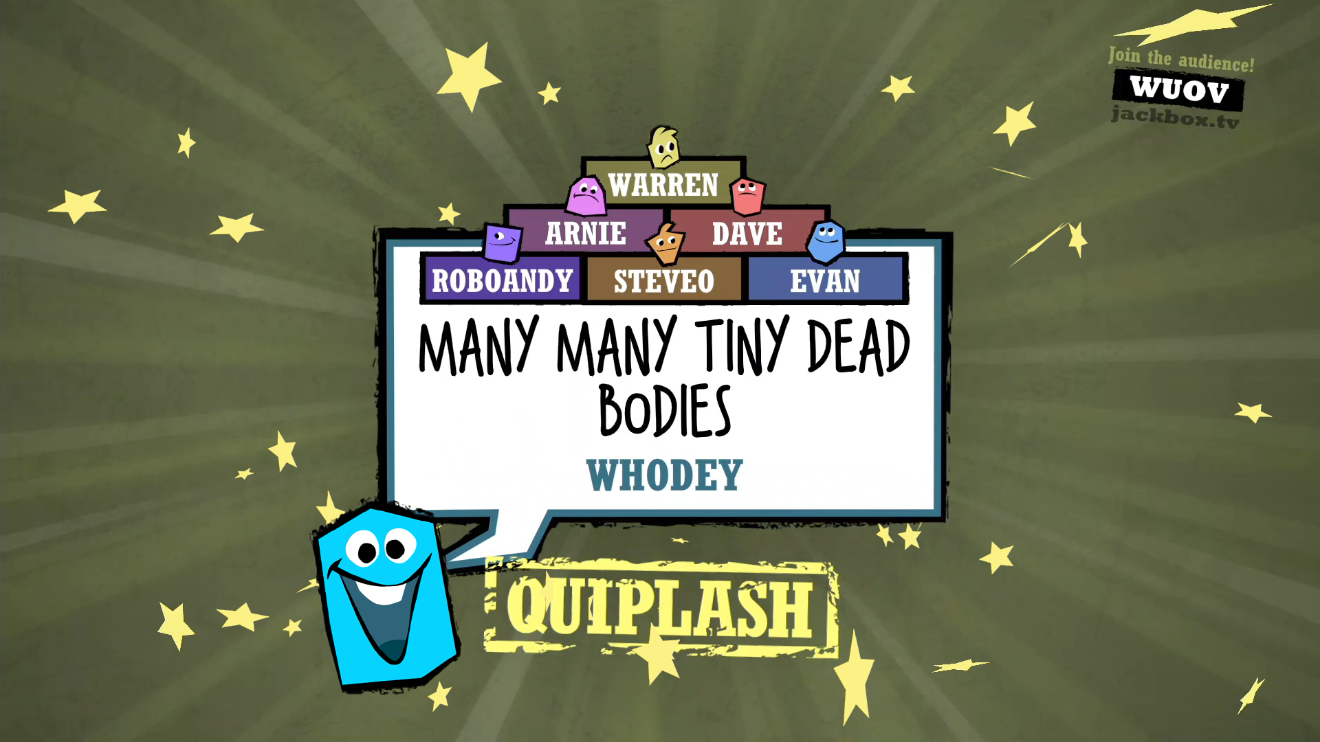 Quiplash is one of fun games to play on Zoom with coworkers that break the ice and get the team to bond quickly