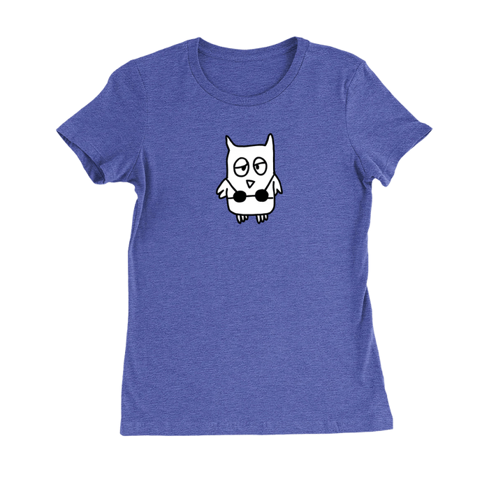 Camiseta feminina Drawful com coruja sexy